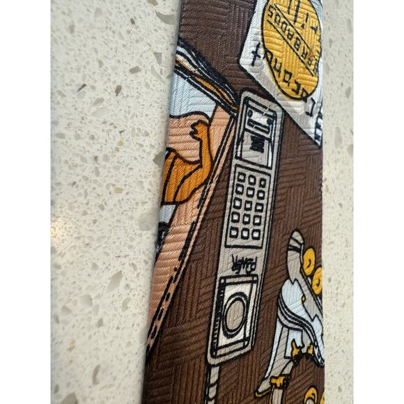 Water Dogs Chicago IL Neck Tie Polyester - Picture 14 of 16